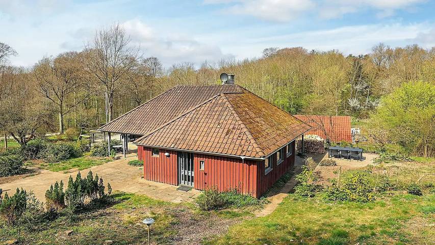 Ferienhaus für 7 Personen, mit Terrasse in Båring Strand