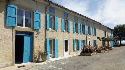 Chambre d’hôte pour 4 personnes, avec vue et jardin à Villelongue-d'Aude