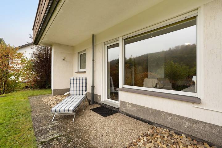 Ganze Wohnung, Ferienwohnung Wald-Ausblick mit privater Terrasse und Balkon in Willingen, die Mittelgebirge