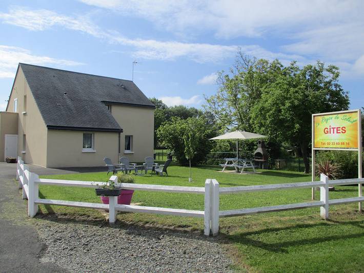 Gîte pour 4 personnes, avec jardin et terrasse