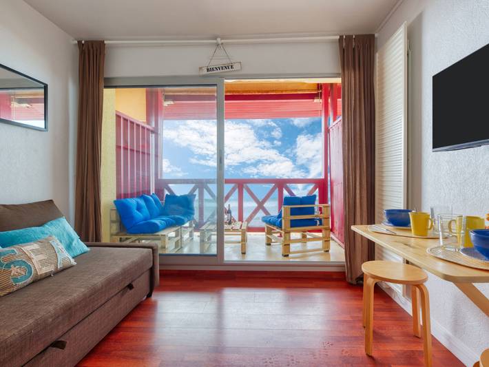 Ferienwohnung für 4 Personen, mit Meerblick und Balkon in Lacanau Ocean