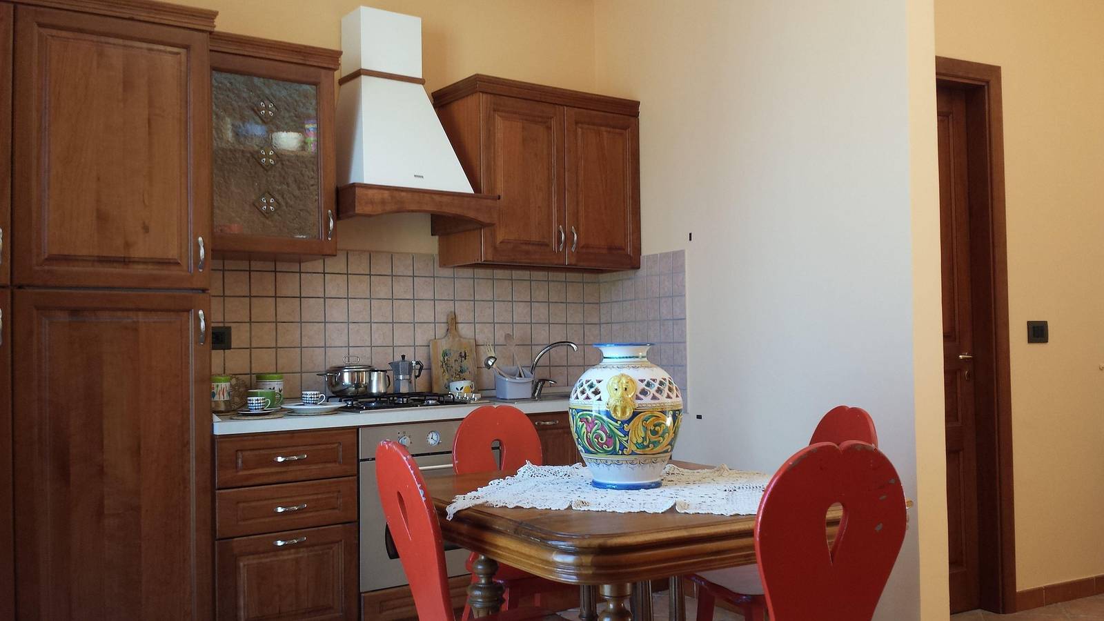 Maison de vacances pour 4 personnes avec balcon in Gioiosa Marea, Province de Messina