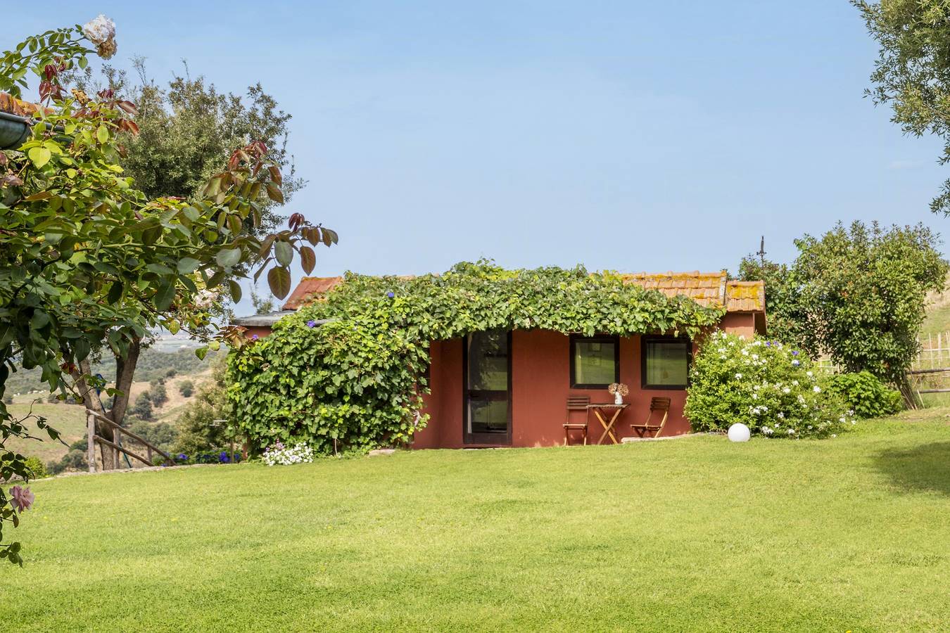 Traditionelle toskanische Villa auf einem Hügel mit Swimmingpool in Magliano in Toscana, Parco Naturale della Maremma