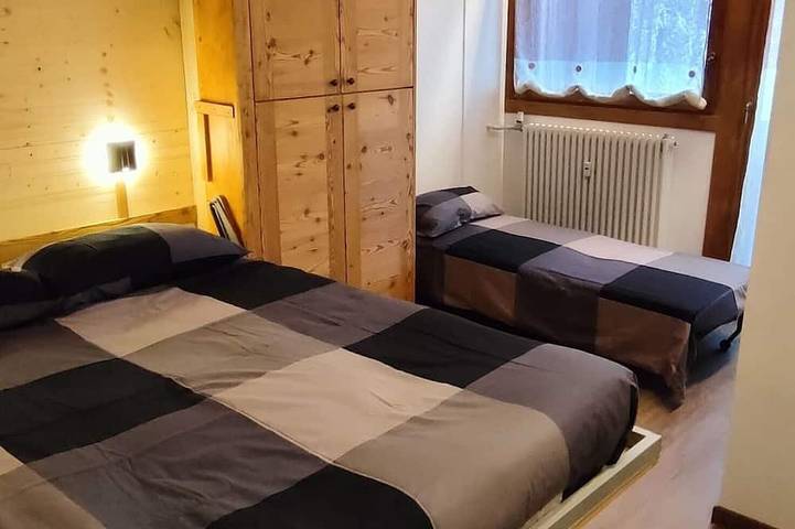 Ganze Wohnung, Helle und gemütliche Zweizimmerwohnung mit Balkon und Blick auf das Matterhorn in Cervinia, Valtournenche