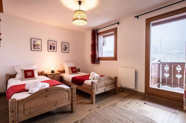 Gîte pour 4 personnes, avec balcon dans Station De Montalbert - 3