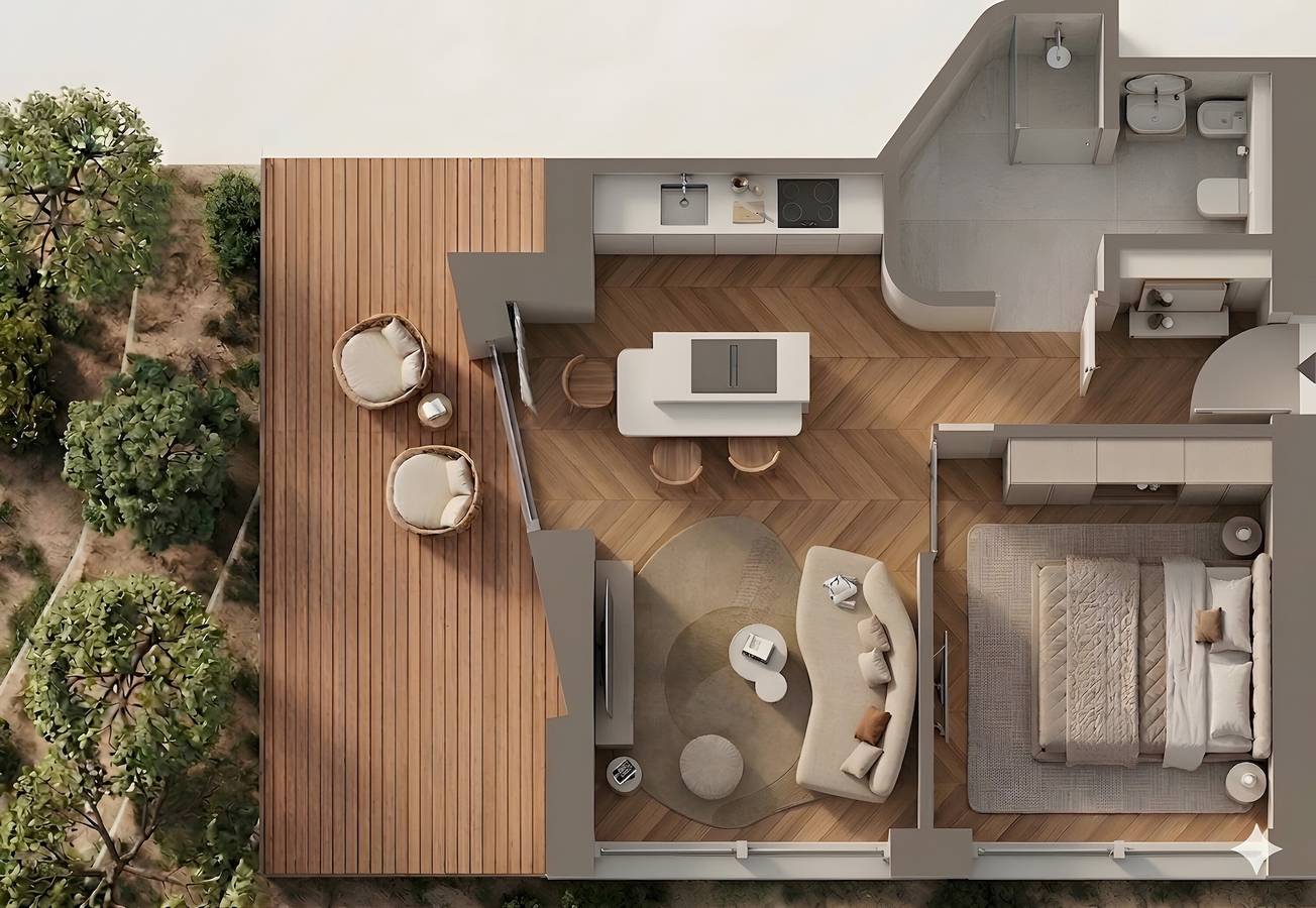 Hel lägenhet, Lägenhet för 4 Personer med balkong in San Leonardo i Passiria, Val Passiria