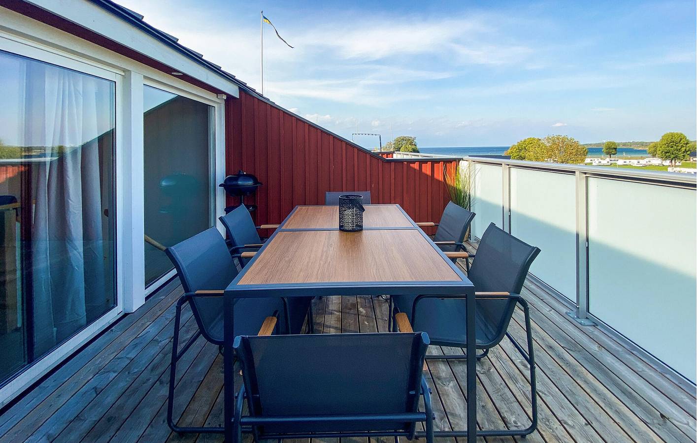 Ganze Ferienwohnung, Ferienwohnung für 6 Personen mit Terrasse in Köpingsvik, Öland