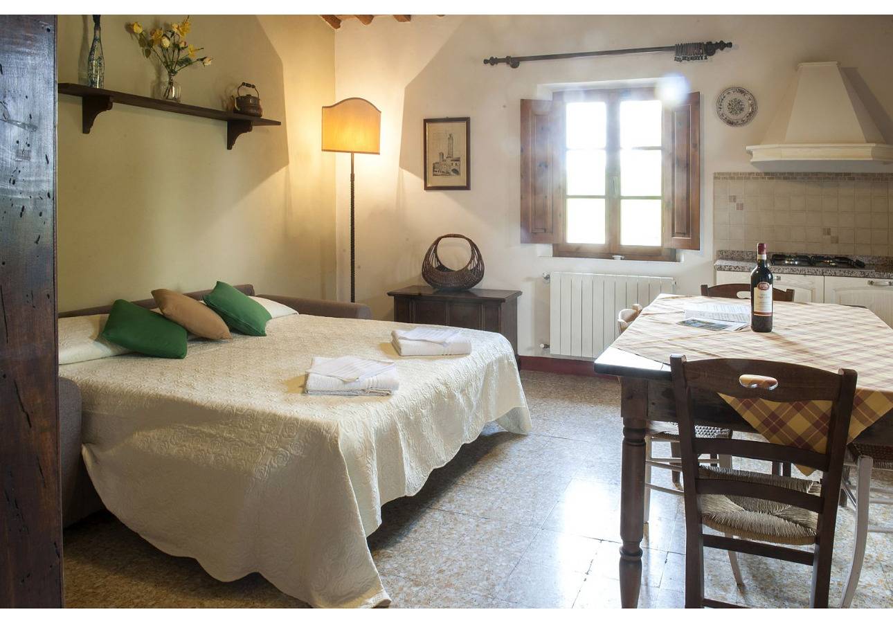 Geheel appartement, Paterno 406 in San Gimignano, Provincie Siena