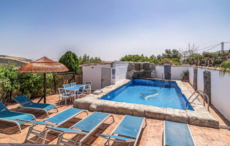 Casa rural para 11 personas, con piscina además de jardín y terraza en Villanueva de la Concepción - 3