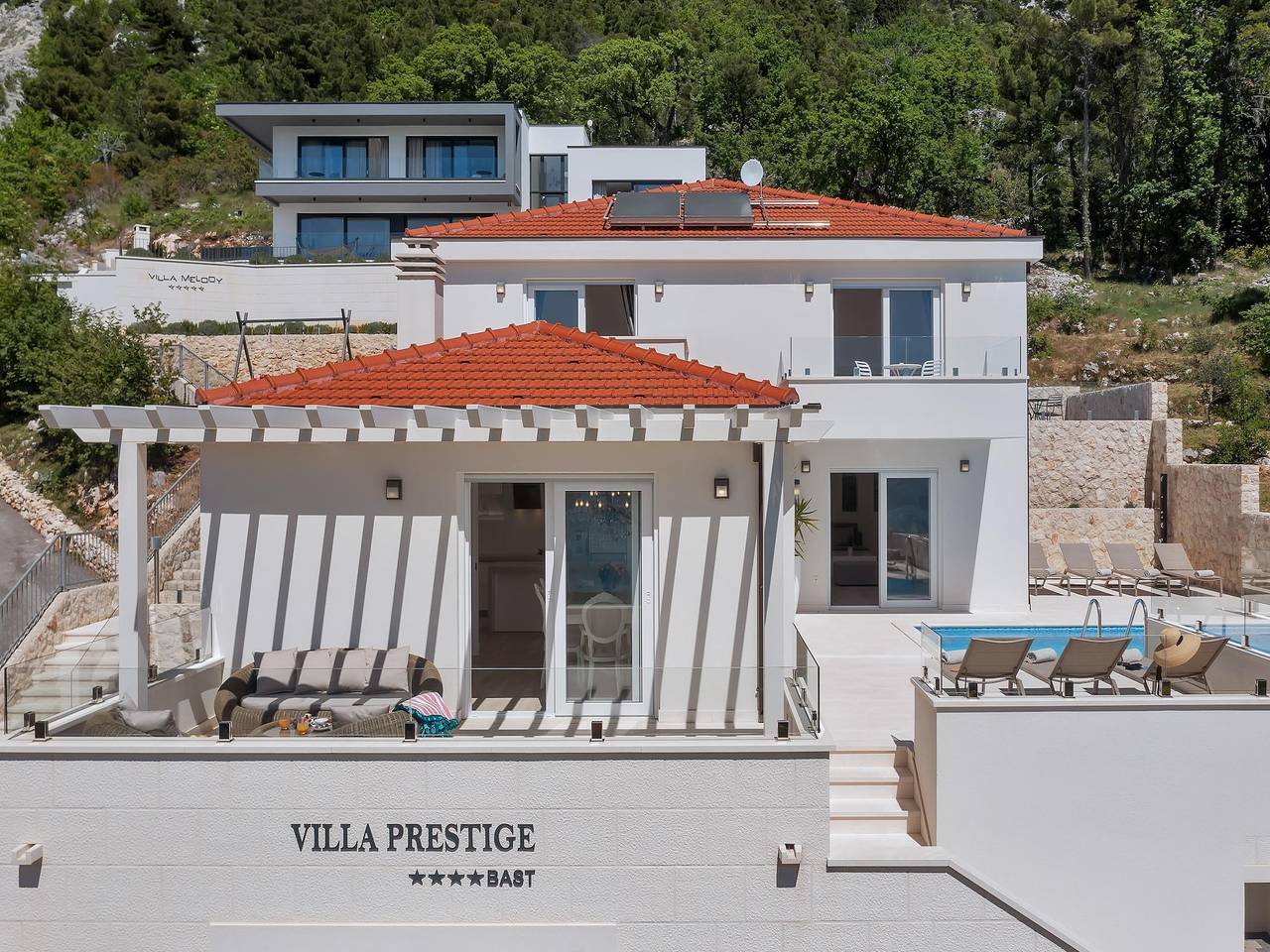 Luxusvilla in Baška Voda in Baska Voda, Makarska Riviera