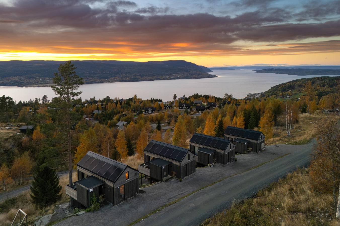 Fugleredet 1 - Designhytte - 1 time fra Oslo - Utsikt in Stange