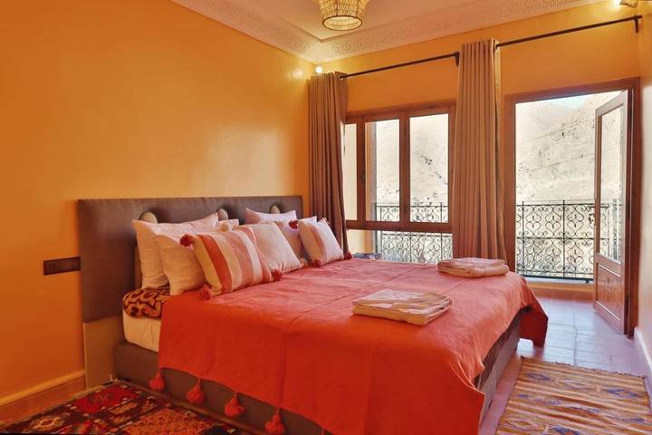Hôtel pour 2 personnes, avec vue ainsi que jardin et balcon