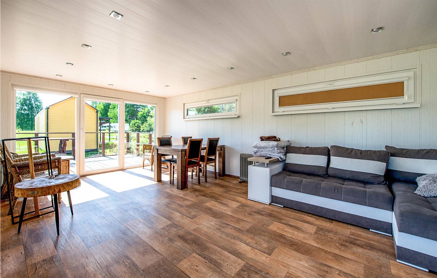 Ferienhaus für 6 Personen mit Seeblick in Powiat Olsztyński