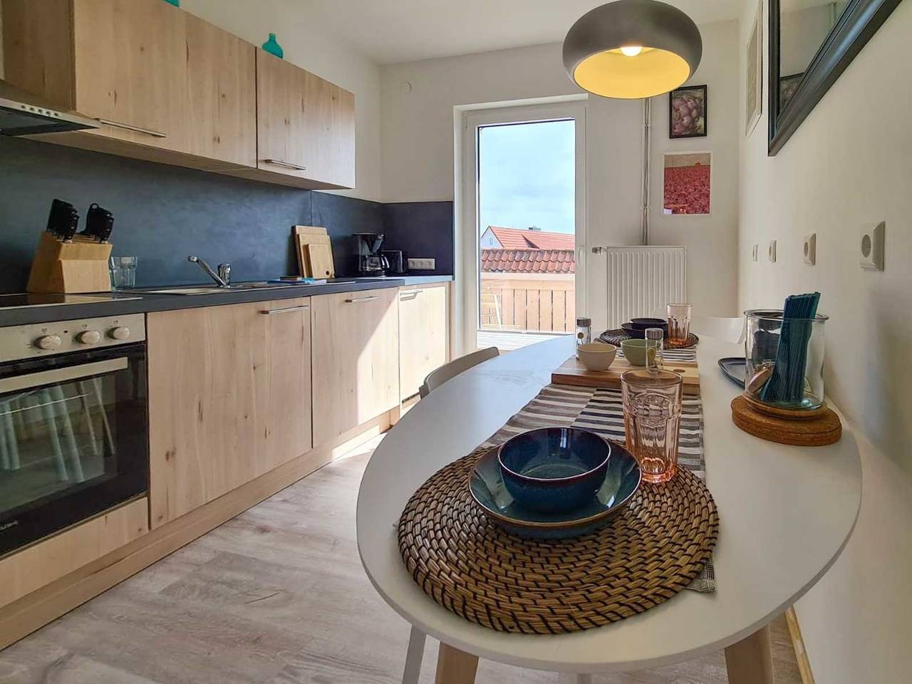 Apartamento vacacional entero, Apartamento de vacaciones para 3 personas con balcón in Bad Sachsa, Harzvorland