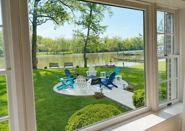 Villa pour 8 personnes, avec vue ainsi que jardin et vue sur le lac - 1