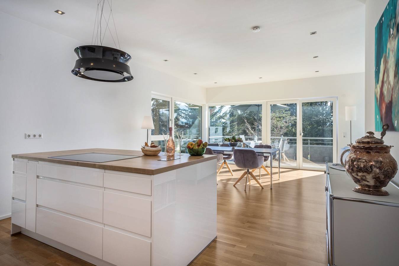 Ganze Wohnung, Ferienwohnung 'Parkside' mit Bergblick, Balkon und Wlan in Lindau, Bayerisch Schwaben