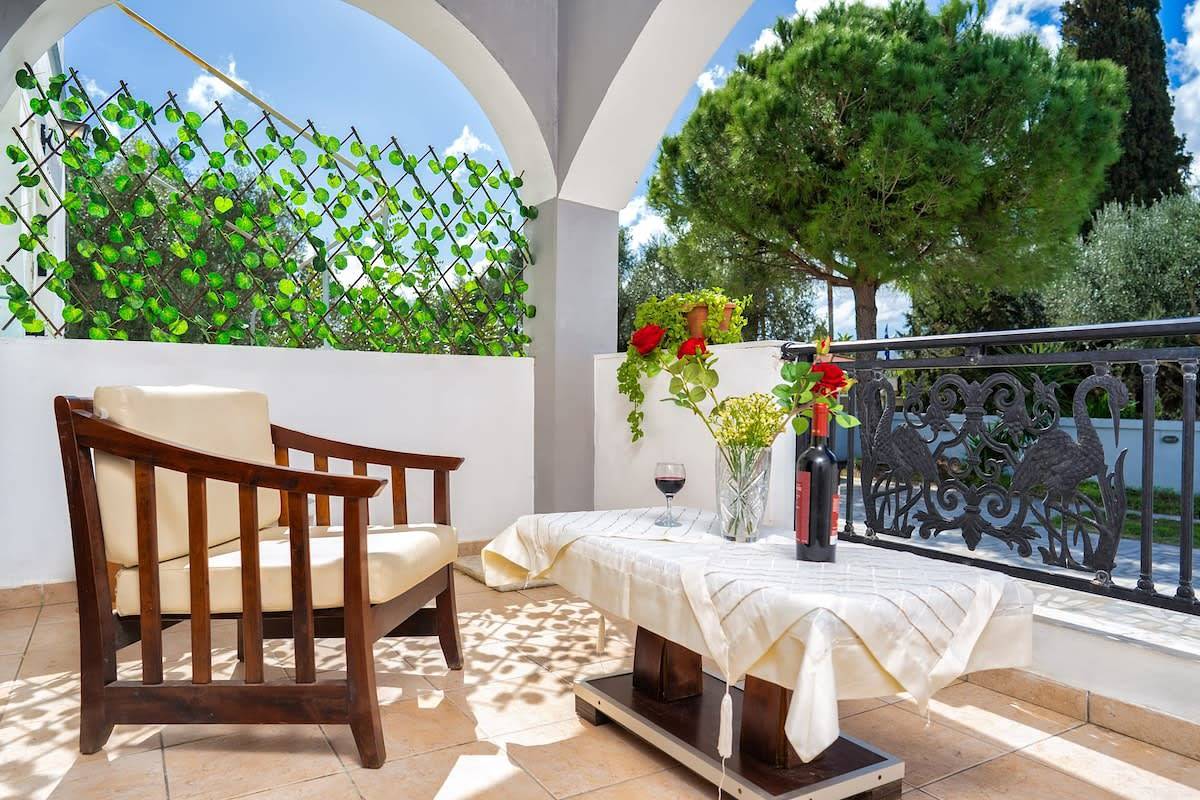 Appartamento intero, Appartamento vacanze per 5 persone con balcone/terrazza in Ampelokipoi (Zante), Zante
