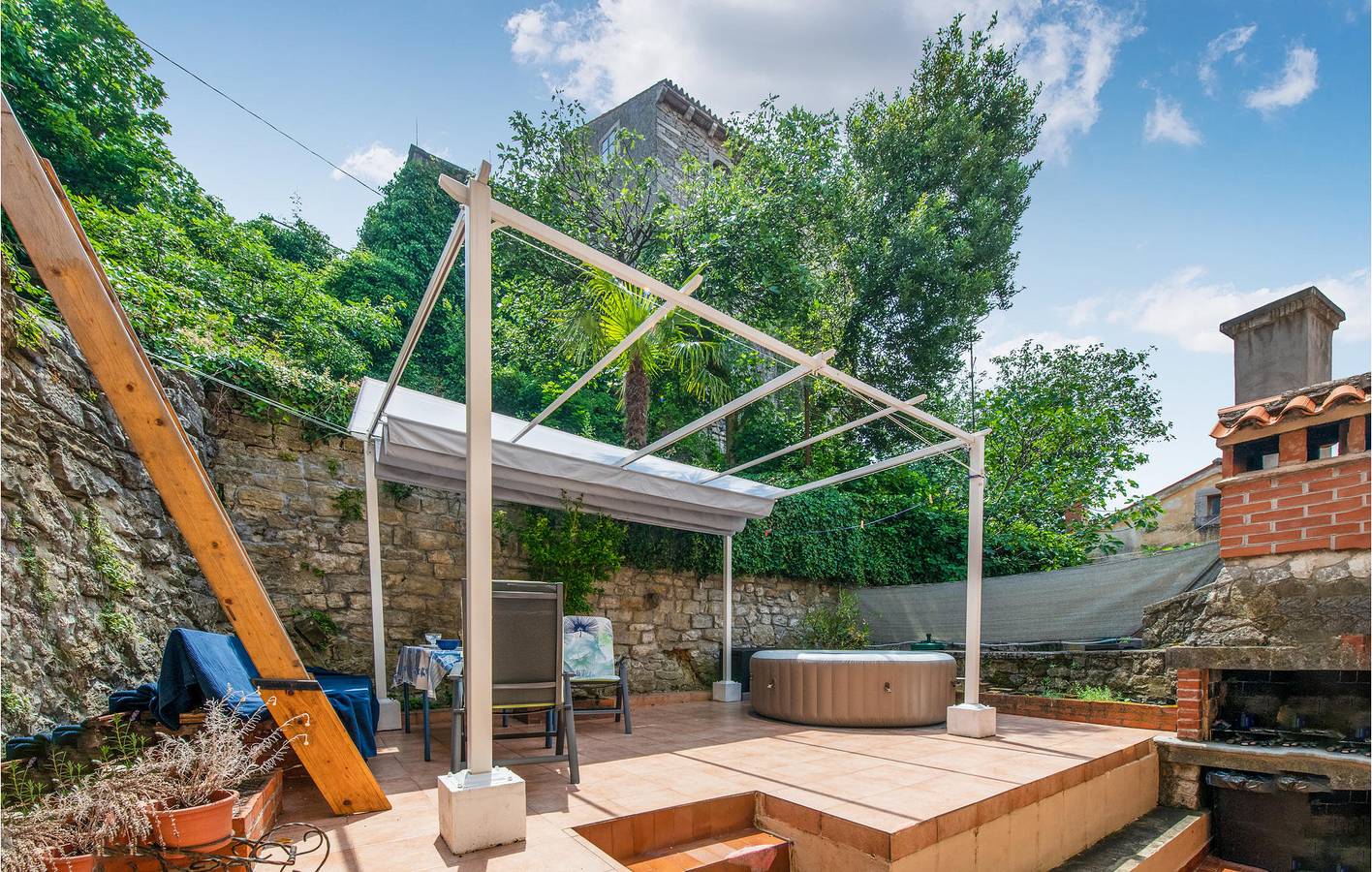 Maison de vacances pour 4 personnes avec terrasse in Labin City, Labin