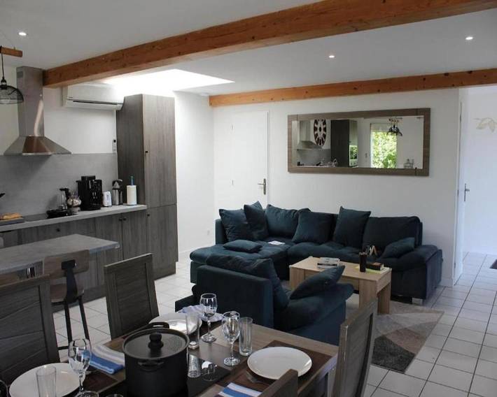 Maison de vacances pour 4 personnes, avec vue et jardin - 1