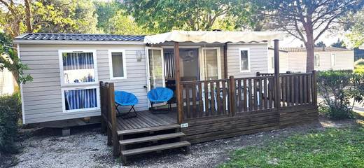 Camping pour 6 personnes, avec jardin, animaux acceptés à Saint-Cyprien