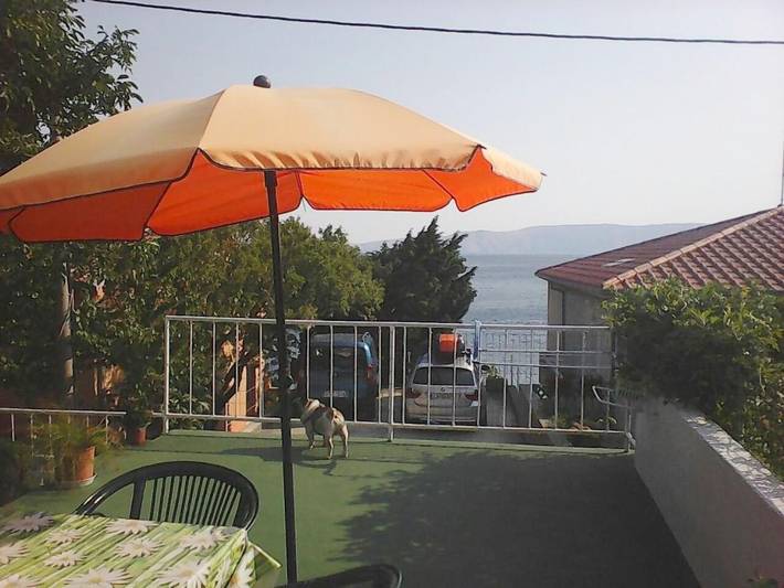 Ferienwohnung für 4 Personen, mit Terrasse und Garten sowie Ausblick, mit Haustier - 1