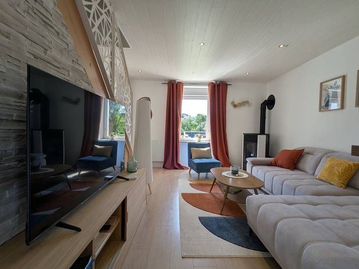 Gîte pour 5 personnes, avec jardin