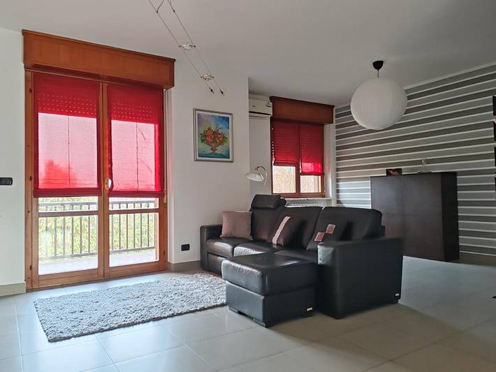 Gîte pour 4 personnes, avec balcon à Racconigi