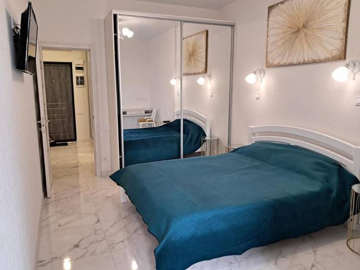 Apartament wakacyjny dla 3 osób, z ogród i widok w Odessa