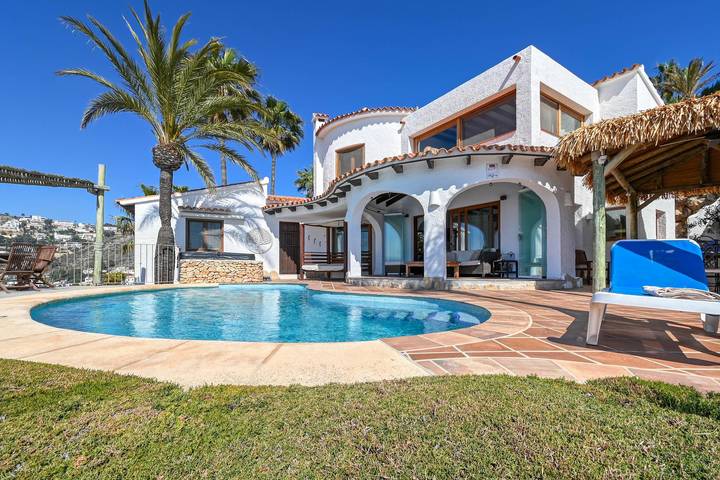 Villa für 6 Personen, mit Garten und Meerblick sowie Pool, mit Haustier in Alicante Provinz - 3