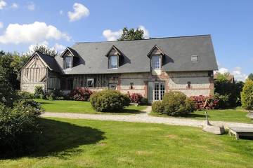 Gîte pour 6 personnes, avec jardin, animaux acceptés à Gonneville-sur-Honfleur