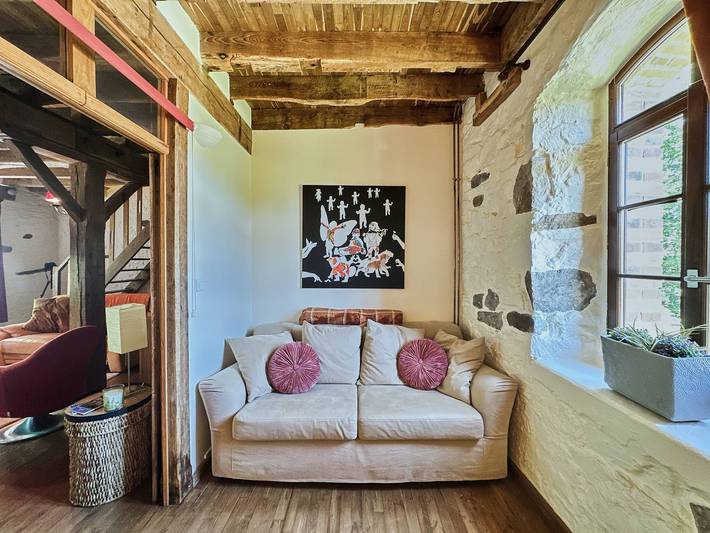 Location de vacances pour 5 personnes, avec vue à Château-Chervix - 3