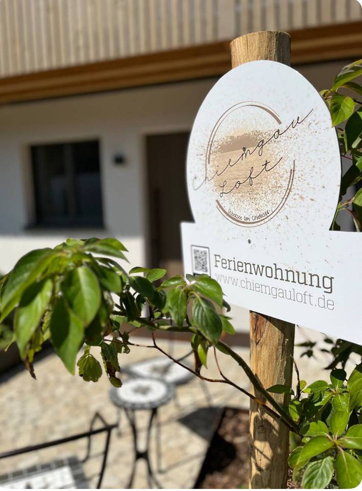 Ferienwohnung für 5 Personen, mit Balkon und Terrasse sowie Sauna in Übersee - 4