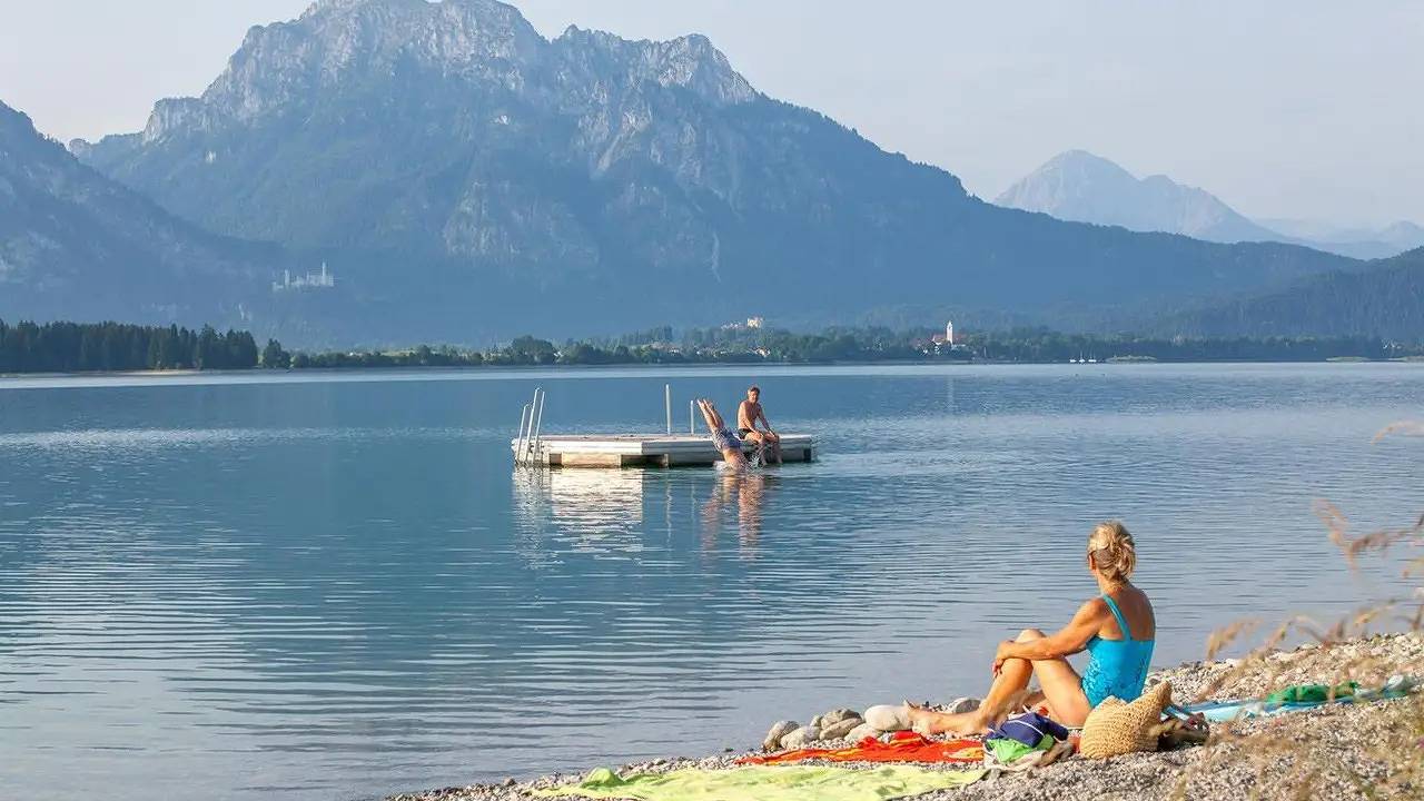 Ganze Ferienwohnung, Ferienwohnung für 2 Personen (45 m²) in Rieden am Forggensee in Rieden, Bayerisch Schwaben