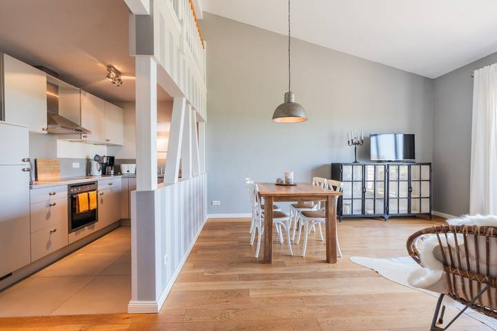 Appartement de vacances entier, Lerchenhof Haus Friesen App. Nr. 6 in Rankwitz, Usedom