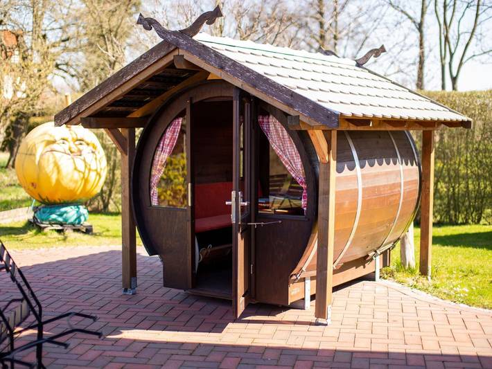 Ferienwohnung für 6 Personen, mit Terrasse und Sauna sowie Garten in Burg (Spreewald) - 4