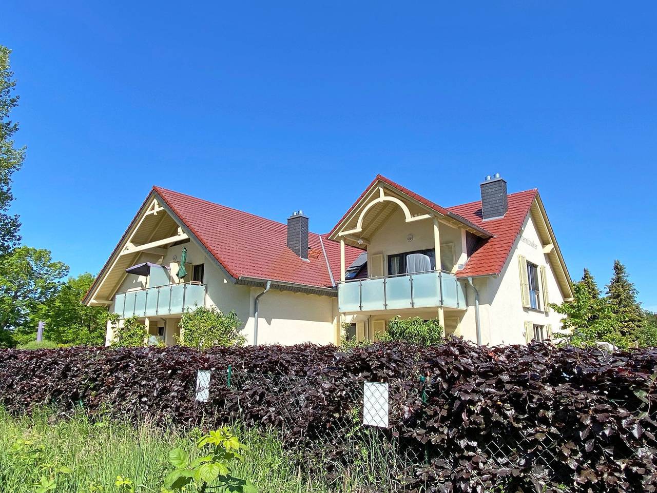 Ganze Ferienwohnung, F: Haus Sterntaucher Whg 06 mit Kamin & Balkon - Haus Sterntaucher Whg 06 mit Kamin & Balkon in Thiessow, Mönchgut