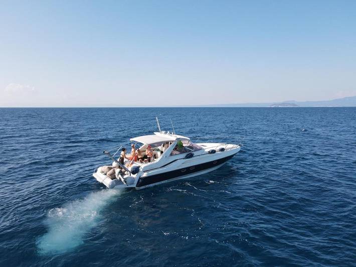 Boot für 8 Personen, mit Ausblick