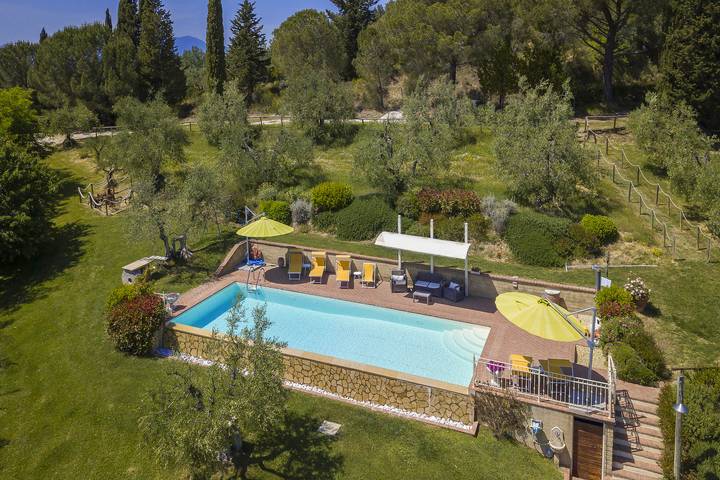 Ferienhaus für 10 Personen, mit Pool und Terrasse, mit Haustier in der Toskana - 4
