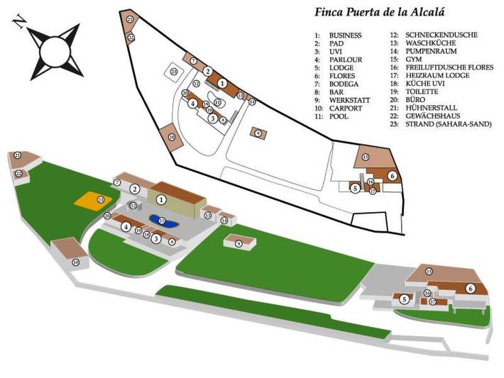 Casa rural para 22 personas, con Terraza además de Jardín y Piscina en Guía de Isora - 4