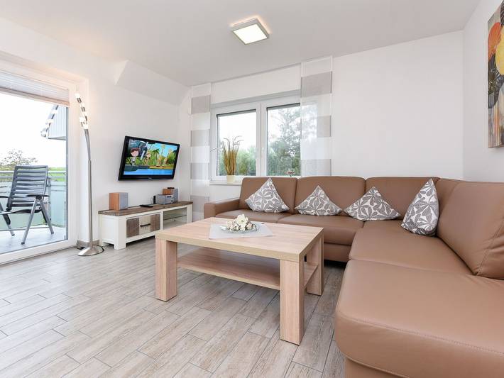 Ferienwohnung für 4 Personen, mit Balkon, kinderfreundlich