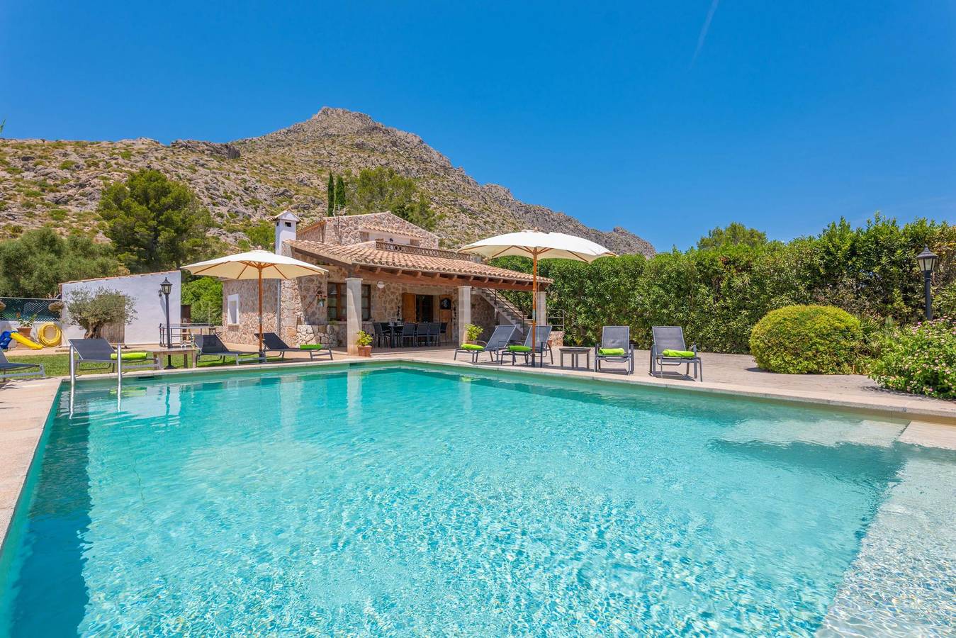 Ca'N Coll - Gemütliches Landhaus mit privatem Pool in Pollença. Wifi gratis in Port de Pollença, Pollença