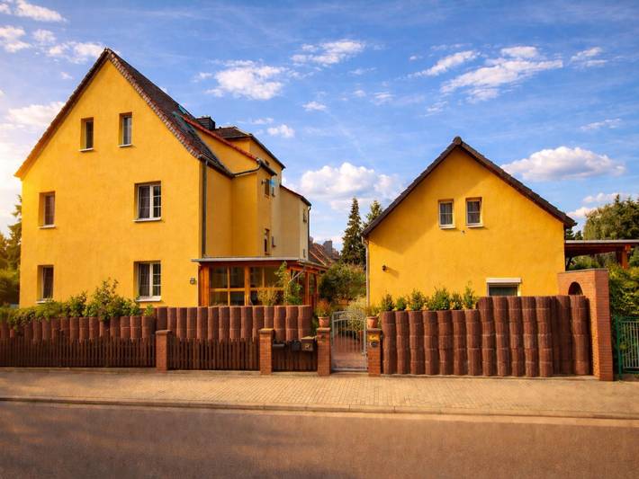 Ferienwohnung für 4 Personen, mit Terrasse und Garten in Dessau-Wörlitzer Gartenreich