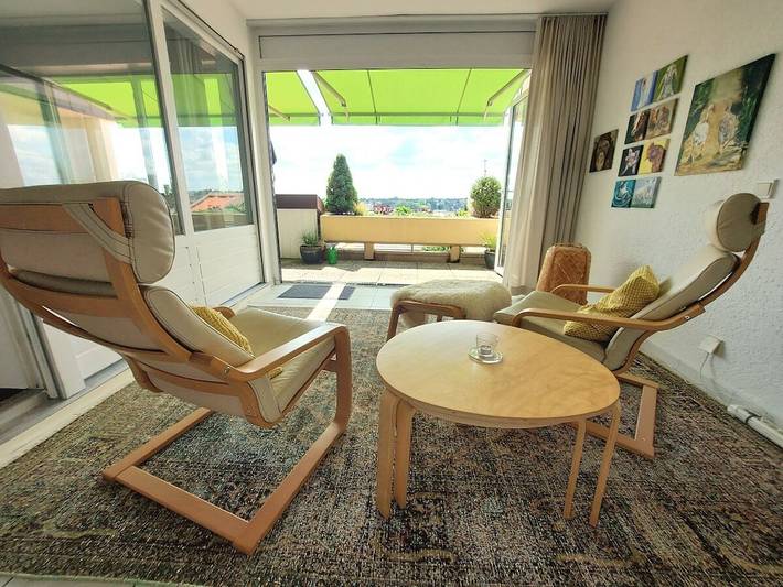 Ferienhaus für 2 Personen, mit Balkon