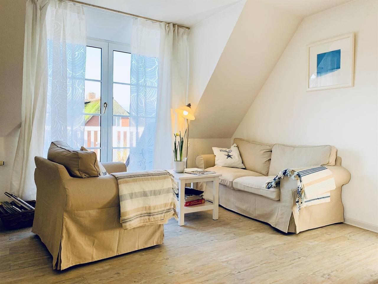 Ganze Ferienwohnung, Appartement Beisel unter Reet in Garding, Eiderstedt