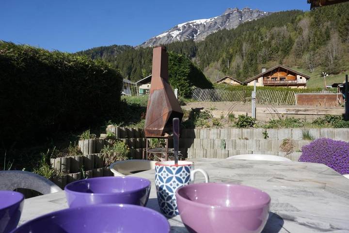 Chalet pour 6 personnes, avec terrasse et vue, animaux acceptés à Les Contamines-Montjoie - 4