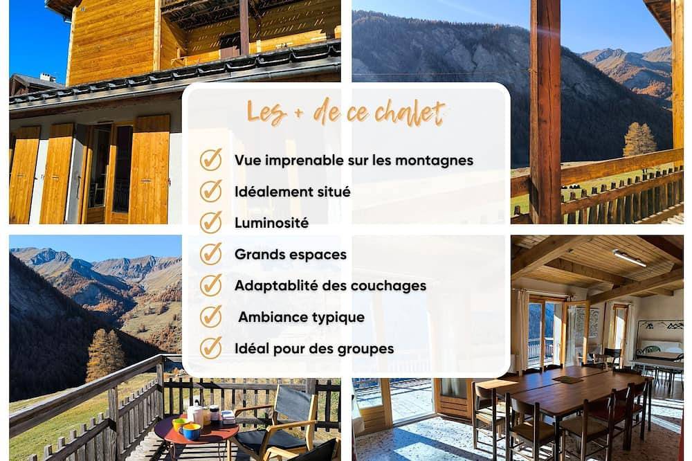 Chalet 24 p - Saint Véran - Chalet des routiers - Queyras Nature Park in Saint-Véran, Queyras