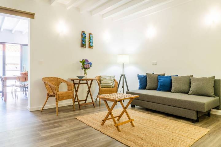 Maison de vacances pour 4 personnes, avec jardin