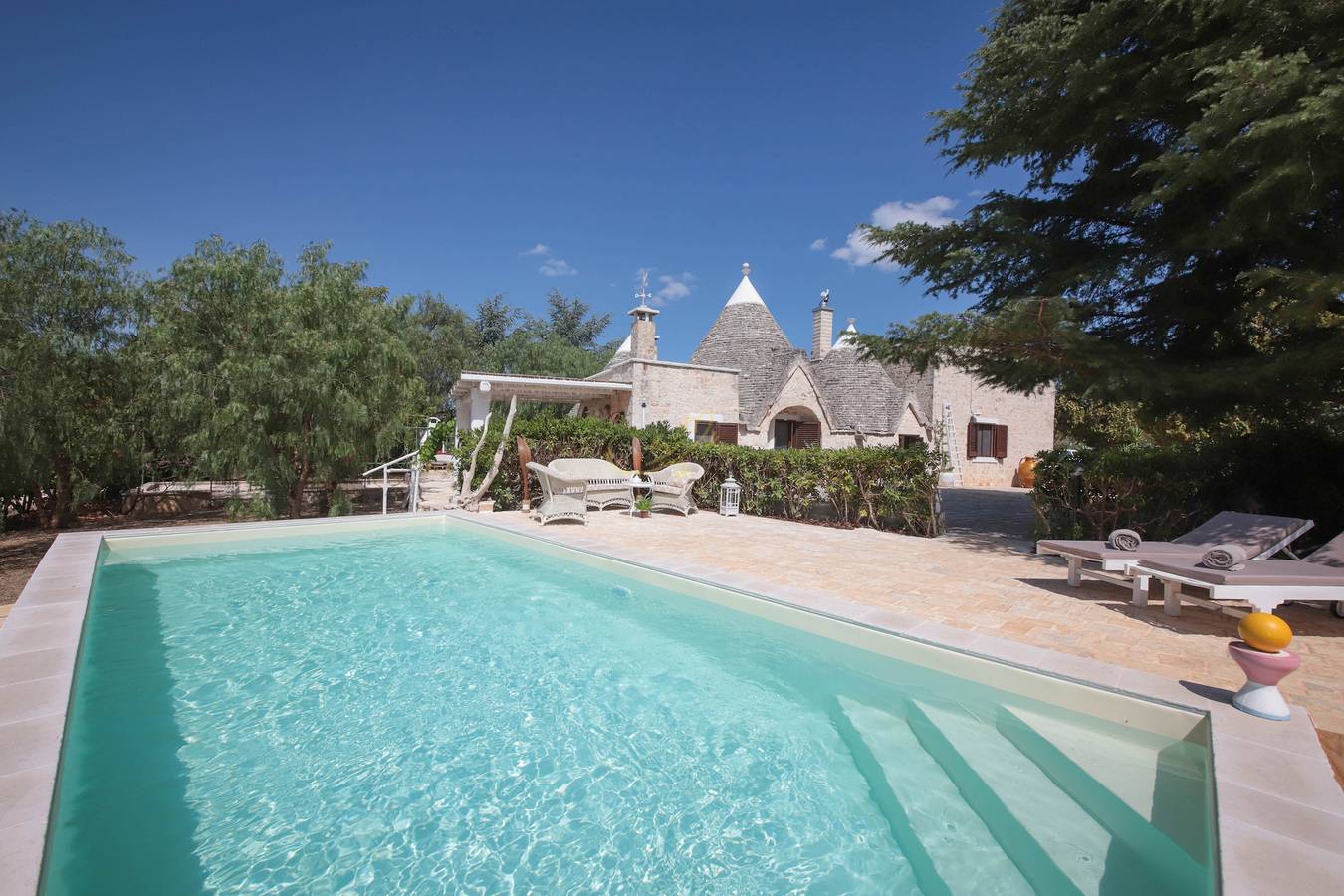 Td I Pagliericci - Enjoy Trulli with Pool in Monopoli, Region de Bari