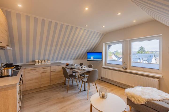 Ferienwohnung für 4 Personen, mit Garten in der Lübeck