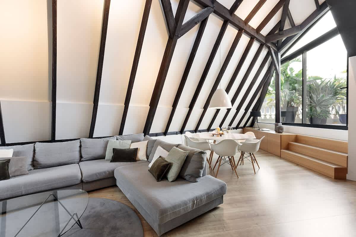Apartamento entero, La Riera Penthouse in Centro Barcelona, Barcelona